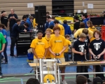 Stoney Creek Competition: Robot in action 6