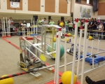 Stoney Creek Competition: Robot in action